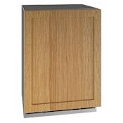U-Line 5 Class 24 Inch Wide 42 Bottle Capacity Panel Ready Built-In / Free Standing Wine Cooler with U-Adjust Adjustable Shelves and LED Lighting Panel Ready