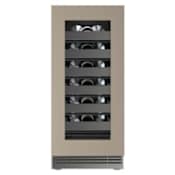 U-Line Home 15 Inch Wide 18 Bottle Capacity Panel Ready Built-In Wine Cooler for Indoor and Outdoor Use Integrated Frame