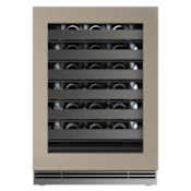 U-Line Home 24 Inch Wide 42 Bottle Capacity Panel Ready Built-In Wine Cooler Integrated Frame