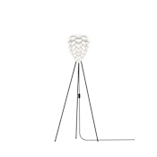 UMAGE Conia Mini 57.1" Tall Single Light Floor Lamp White with Black Floor Tripod