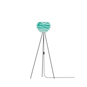 UMAGE Carmina Mini 51.6" Tall Single Light Floor Lamp Turquoise with Black Floor Tripod