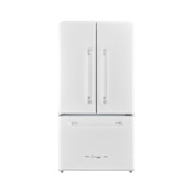Unique Appliances Classic Retro Pro 36 Inch Wide 21.4 Cu. Ft. Energy Star Certified French Door Refrigerator with 3 Bottle Wine Rack
Marshmallow White