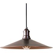 Uttermost Barnstead 1 Light Industrial Warehouse Style Pendant Designed by Carolyn Kinder Antique Copper