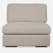 Uttermost Refuge 40" Wide Polyester Sectional Armless Sofa Sand