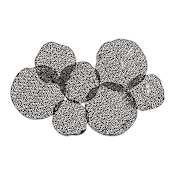 Uttermost Ripley 47 1/4" Wide Organic Leaves Pierced Metal Wall Art Rich Bronze / Patina