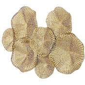Uttermost Ripley 47" x 31" Frameless Decorative Panel Gold