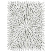 Uttermost Bahama 30" Tall Plywood and Wood Abstract Sculpture White