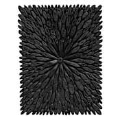 Uttermost Bahama 30" Tall Plywood and Wood Abstract Sculpture Black