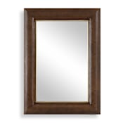 Uttermost Donovan 31-3/4"W x 43-1/4"H Rectangular Flat Framed Accent Mirror Woodtone