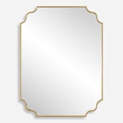 Uttermost Lennyn 30" W x 40" H Specialty Framed Accent Mirror Gold