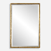 Uttermost Sutton 24-1/4" W x 36-1/8" H Rectangular Framed Accent Mirror Gold