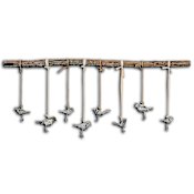 Uttermost Birds On A Branch 24" x 45" Elm Wood Wall Decor Dark Bronze with Aged Ivory