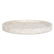 Uttermost Travessa 15" Wide Travertine Decorative Tray Natural Stone