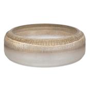 Uttermost Ombra 15" Wide Glass Decorative Bowl Neutral Tones