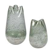 Uttermost Chianti Seeded Glass Vases - Set of 2 Blue / Green