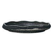 Uttermost Stardust Ripple Indoor-Outdoor Black Bowl Black