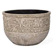 Uttermost Regalia Indoor-Outdoor Stone Planter Brown