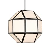 Uttermost Hoi 4 Light 24" Wide Chandelier Black