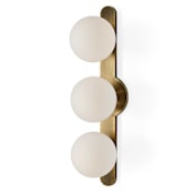 Uttermost Droplet 3 Light 22" Tall Wall Sconce Antique Brass