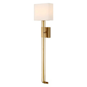 Uttermost Trenton 2 Light 31" Tall Wall Sconce Warm Brass