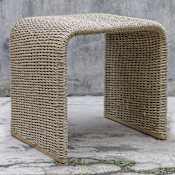 Uttermost 20" Wide Metal and Wood End Table Brown
