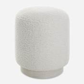 Uttermost Avila 16" Wide Standard Ottoman White