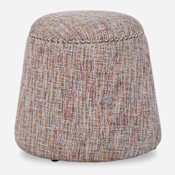 Uttermost Gumdrop 19" Wide Polyester Standard Ottoman Confetti