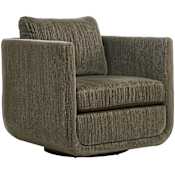 Uttermost Abound 30" Wide Hardwood Framed Polyester Accent Chair Herb