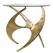 Uttermost Graciano Accent Table Designed by Grace Feyock Antique Gold