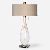 Uttermost Cardoni 2 Light 32" Tall Buffet Table Lamp Multi-Colored
