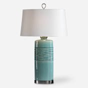 Uttermost Rila 32" Tall Buffet Table Lamp Multi-Colored