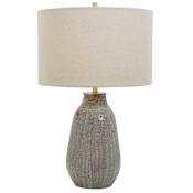 Uttermost Monacan 26" Tall Ceramic Table Lamp Gray