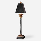 Uttermost Bellcord 32" Tall Buffet Table Lamp Multi-Colored