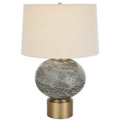Uttermost Lunia 25" Tall Table Lamp Gray
