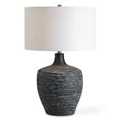 Uttermost Graphite 25" Tall Buffet Table Lamp Multi-Colored