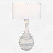 Uttermost Potter 33" Tall Buffet Table Lamp Multi-Colored