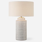 Uttermost Crimp 27" Tall Buffet Table Lamp Multi-Colored