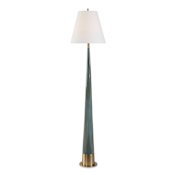 Uttermost Riccardi 68" Tall Accent Floor Lamp Green