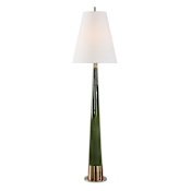 Uttermost Riccardi 38" Tall Accent Table Lamp Green