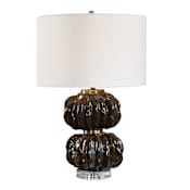 Uttermost Jaudon 25" Tall Accent Table Lamp Bronze / Brown
