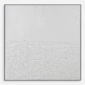 Uttermost Below The Surface 60" x 60" Framed Abstract Graphic Print White