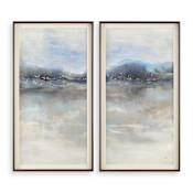 Uttermost Thinking Of You 52" x 28" Framed Landscapes Painting Multicolored