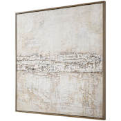 Uttermost Desert Oasis 52" x 52" Framed Abstract Painting Multicolored