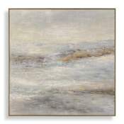 Uttermost Say When 49" x 49" Framed Abstract Painting Brown