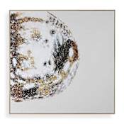 Uttermost Moon Landing 61" x 61" Framed Space Painting Multi