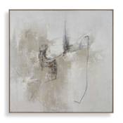 Uttermost Still Crossing 51" x 51" Framed Abstract Painting Multi