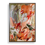 Uttermost Garden City 63" x 43" Framed Floral Painting Multi