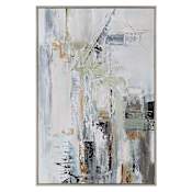 Uttermost Natural Springs 62" x 62" Framed Abstract Painting Silver