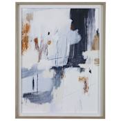Uttermost Variant 53" x 53" Framed Abstract Painting Gray
