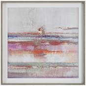 Uttermost Torrent 56" x 56" Framed Abstract Painting Gray